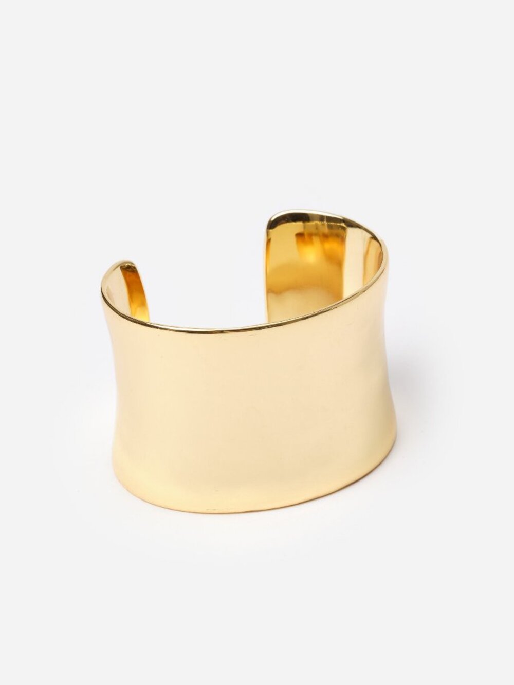 J McLaughlin Thick Gold Cuff - Gold NEW